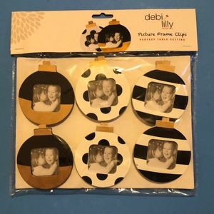 Picture Frame Clips, Set of 6. NWT.